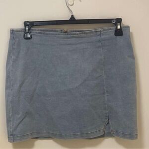 Denim Blue Women's Skirt